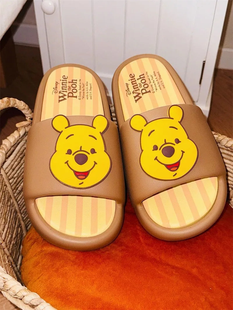 Winnie the Pooh anti-slip sandals for men and women summer