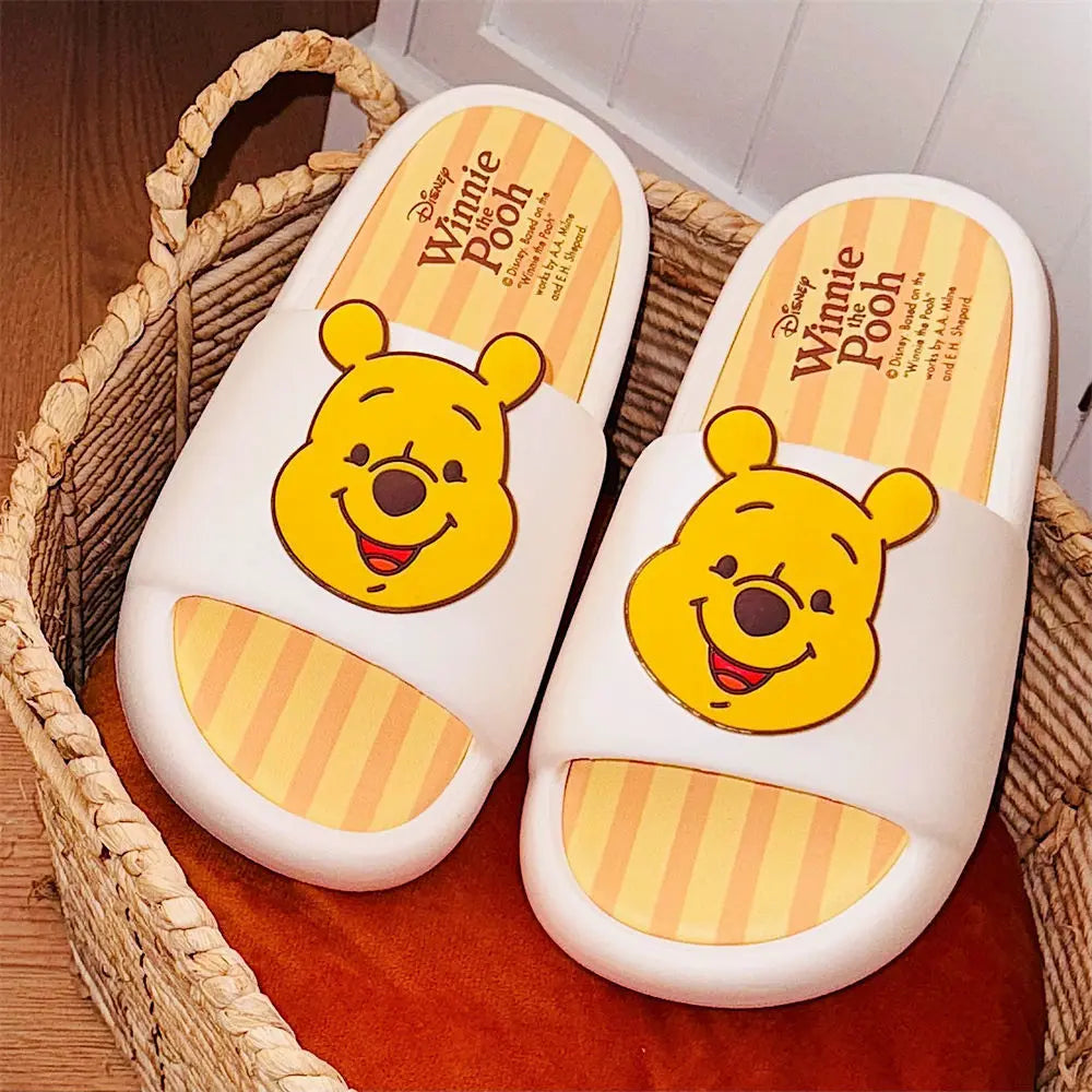 Winnie the Pooh anti-slip sandals for men and women summer