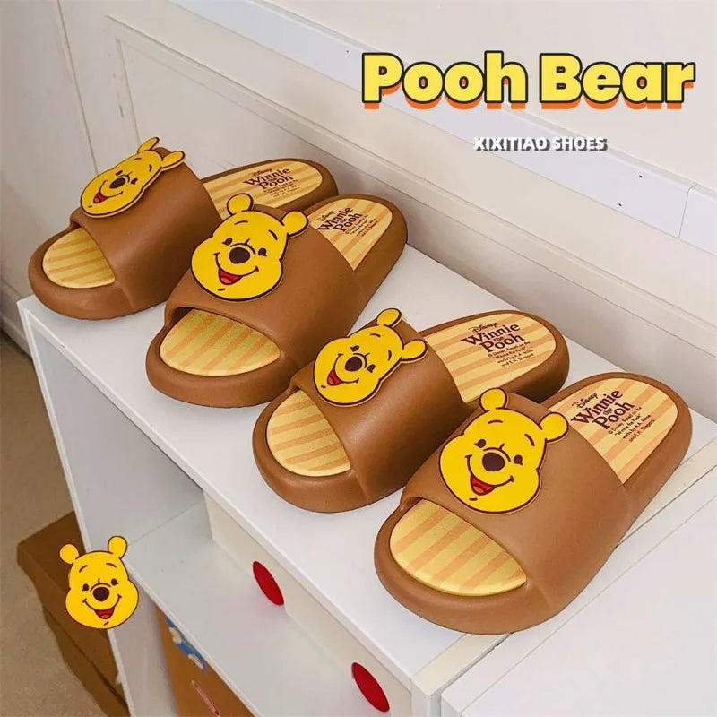 Winnie the Pooh anti-slip sandals for men and women summer
