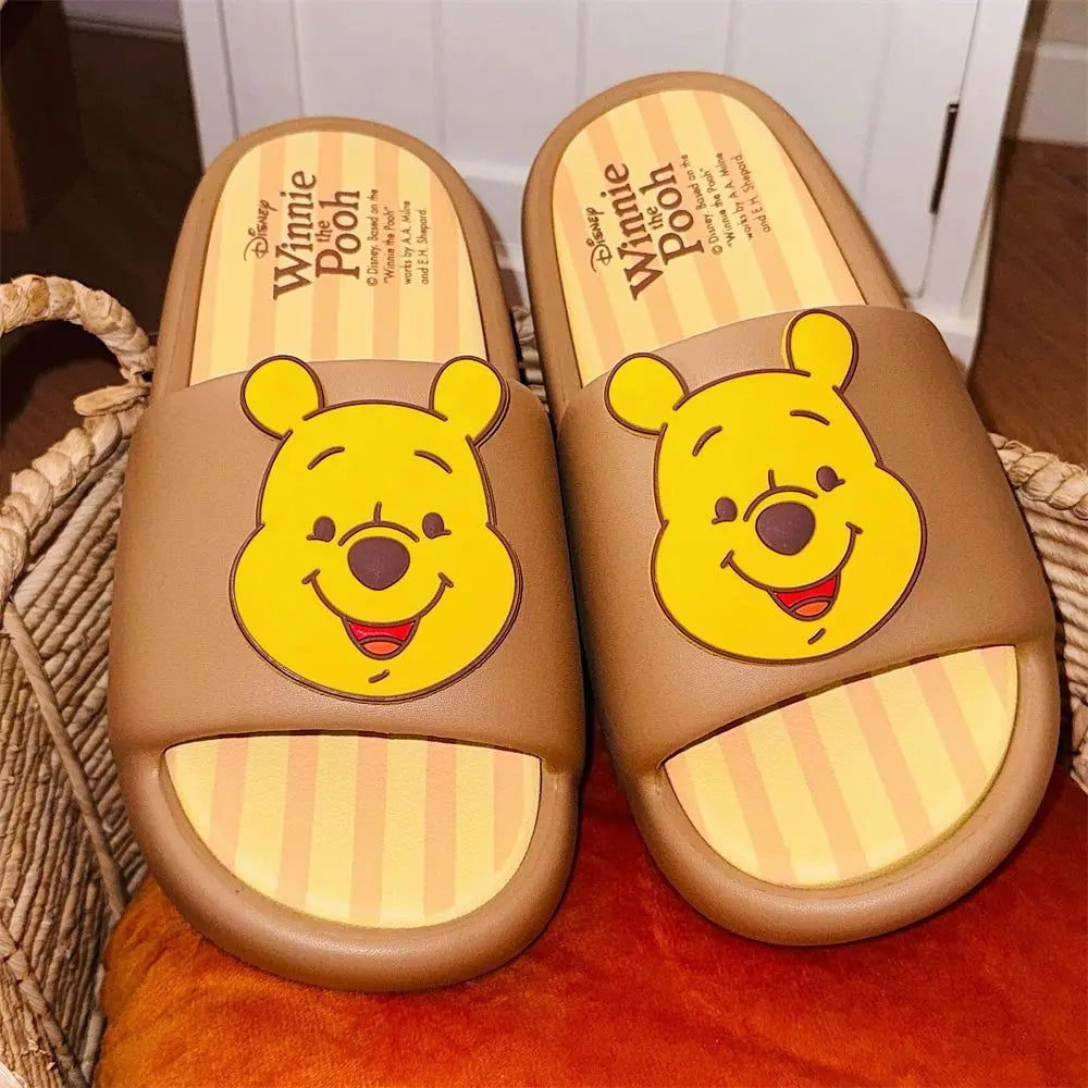 Winnie the Pooh anti-slip sandals for men and women summer