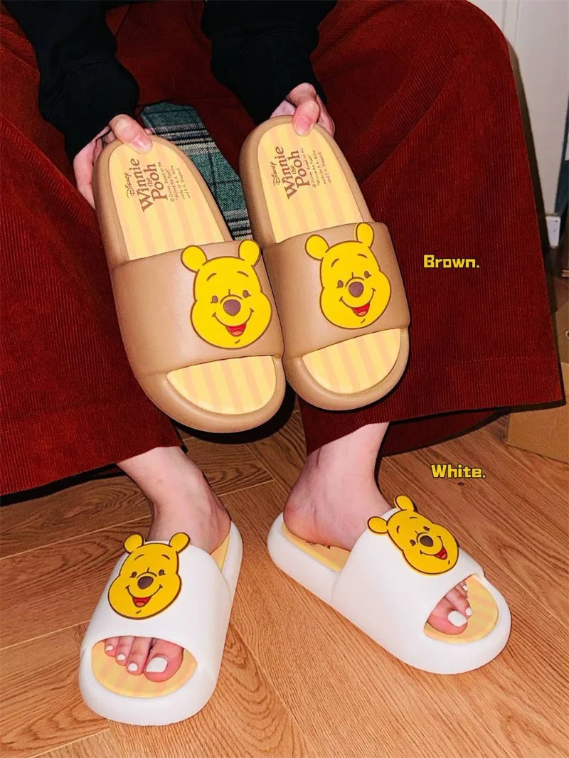 Winnie the Pooh anti-slip sandals for men and women summer